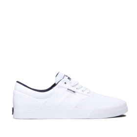 Supra Mens COBALT Low Top Shoes White/white | US-67687